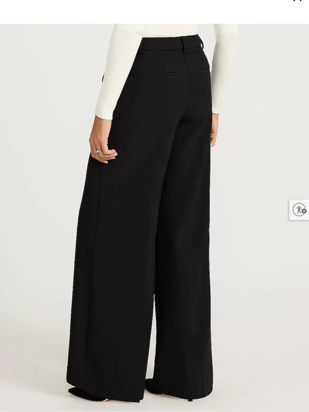 Editor Mid Rise Wide Leg Trouser - Picture 2 of 7